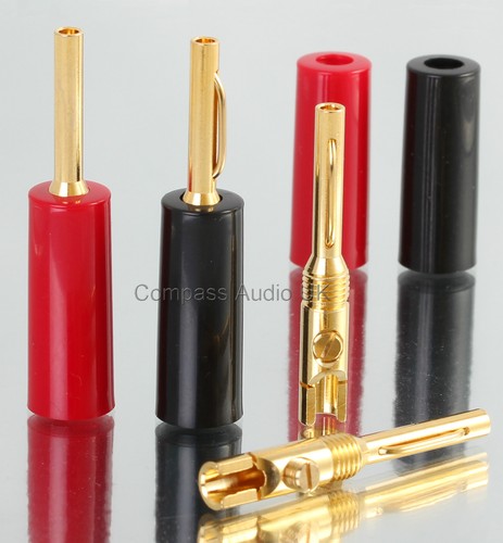 Solder screw banana plugs - solder,