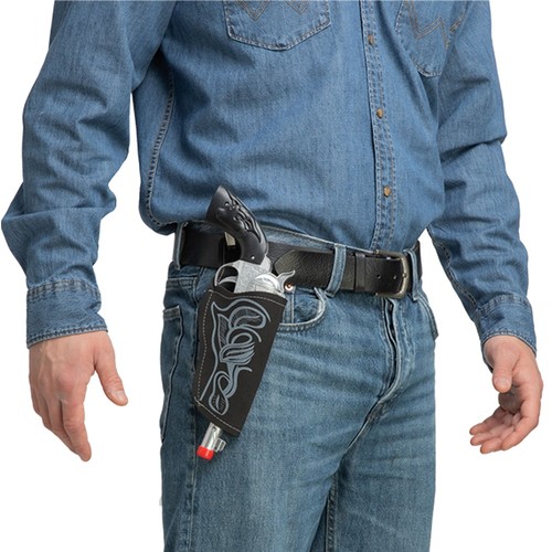 Cowboy toy gun - &, holster