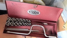 Vintage Britool Socket Set –