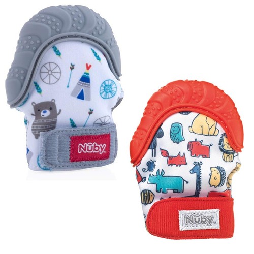 Nuby baby teething mitt glove - mitt,