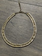 Vintage Signed CORO Gold Tone