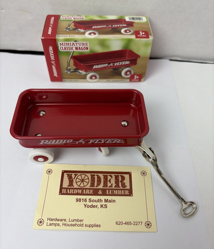 Radio flyer red metal - radio,