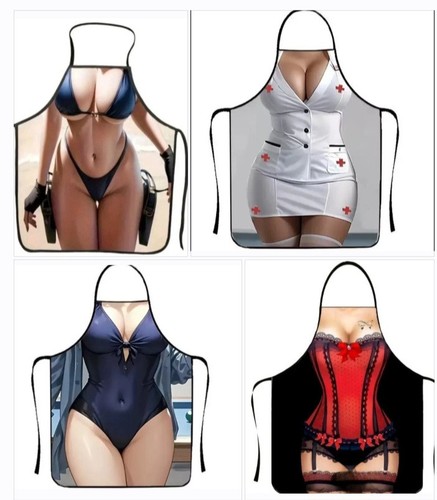 Sexy bbq apron grillng - sexy, novelty