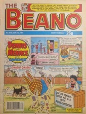 Beano Comic - #2558 - July 27th 1991 - Buy 3 or more & Get 15% Discount