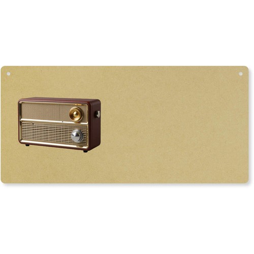 Old style wireless radio - style,