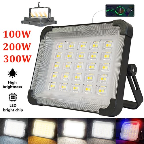 100w 300w rechargeable led - rechargeable,