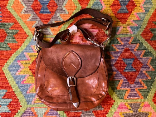 Campomaggi tan cognac italian - cognac,
