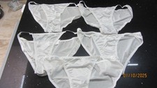 JOB LOT  5  PAIRS TANGA  KNICKERS  NEW   SIZE W 28-38  INCH                TS 26