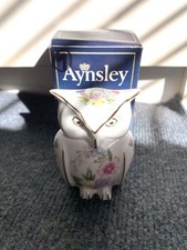 Aynsley Fine Bone China Owl