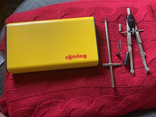 Rare vintage rotring compass - vintage,