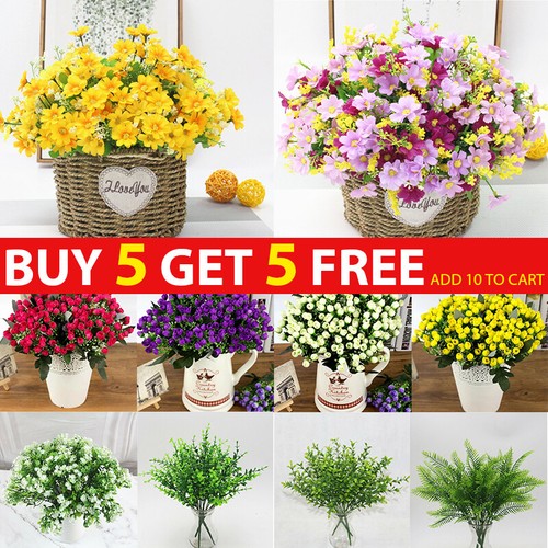 Artificial silk flowers bunch - artificial,