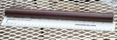 Vintage wooden rolling ruler - wooden,
