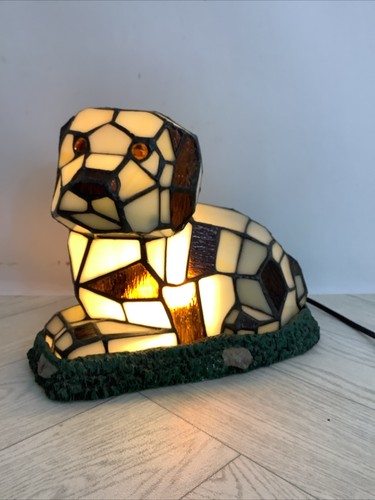 Tiffany art deco style dog - tiffany,