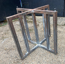 Heavy Duty Industrial  Metal Steel Legs Base Frame Dining Garden Table Brutal Ar