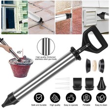 Mortar Gun for Brick Pointing Grouting Cement Lime Applicator Tool + 6 Nozzles