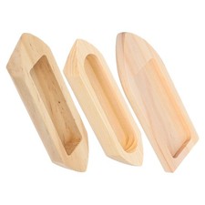 3 Pcs Model Boat for Diy