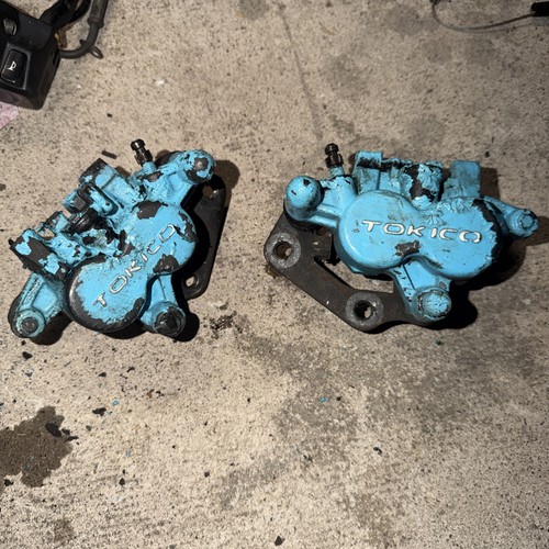 Front brake calipers - , a