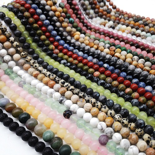 8mm natural crystal stone - 4/6/8mm,