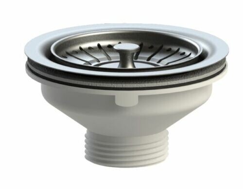 Kitchen sink basket strainer - sink,