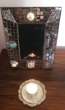 Witches Black Scrying Mirror