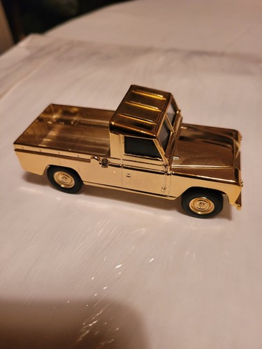 Corgi gold plated land - corgi,