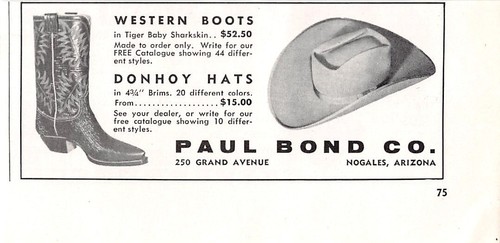 Paul bond western - co, cowboy