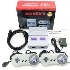 Super Nintendo SNES Classic Mini Console 821 Built-In Games – UK Plug & Play