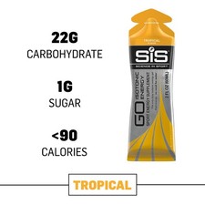 Science in Sport Energy Gel Pack, SIS Isotonic Energy Gel, 22g Fast Acting Ca...