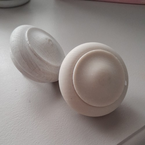 Unpainted french ashley end - unpainted,