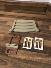 playmobil victorian mansion 5300 spares / parts windows and outside steps