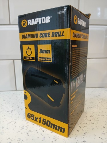 Raptor 65mm diamond - 65mm, drill