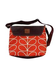 Orla Kiely Orange Fabric,Soft