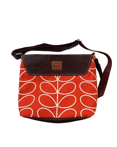 Orla kiely orange fabric soft - kiely, fabric,soft