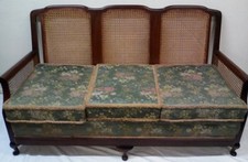 Mahogany Three Piece Bergere