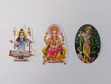 Window Hindu God Small Sticker
