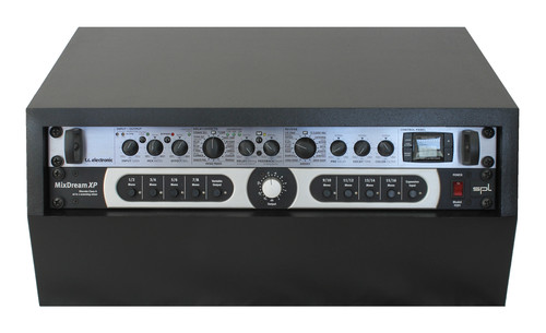 Black angled inch - 2u, 19"