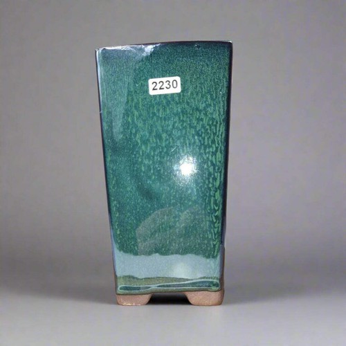 9cm glazed bonsai pot - pot, |