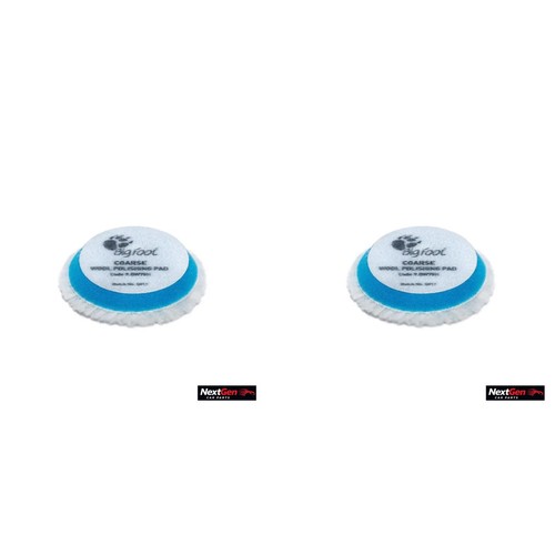 Rupes blue wool polishing - wool, pad