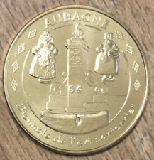 2012 MDP AUBAGNE MEDAL PARIS COIN TOKEN MEDALS TOKENS CORNERS SANTONS