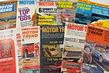 Motor Trend 1967/1968 Lot (10) Ford Camaro Shelby Mustang Breedlove Petty