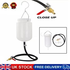 Motorcycle 1 LITRE Auxiliary Small Fuel Petrol Tank Carburettor Carb Balancing