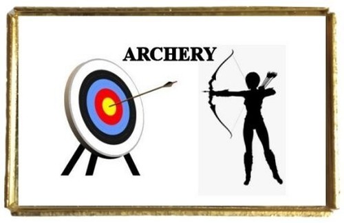 Archery female sport gold - archery,