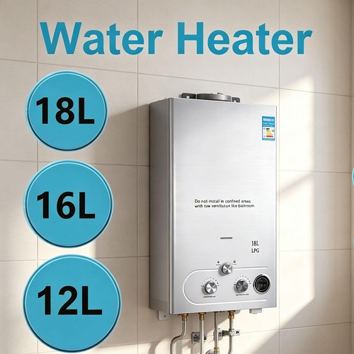 Hot water heater 16 - water, 10/12/16/18l