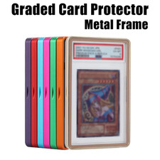 CUSTODIA PROTETTIVA MAGNETICA METALLO CARTE GRADATE GRADED CARD PROTECTOR CASE