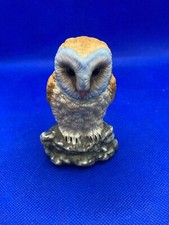 The Leonardo Collection Fine Porcelain Barn Owl - 3.5ins