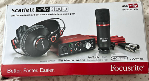 Focusrite scarlett solo studio - scarlett,