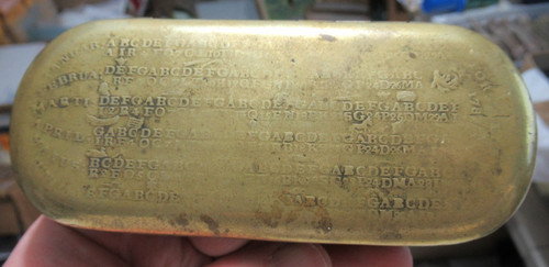 1787 antique gold - coin, scale