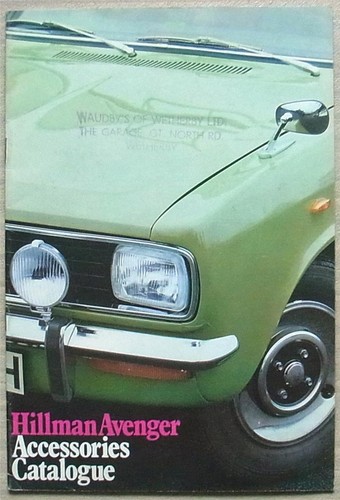 Hillman avenger car - avenger,