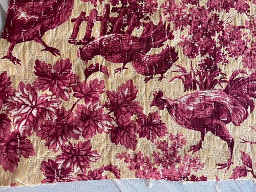 Toile yellow fabric - yellow,