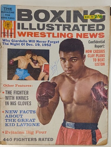 Vintage boxing illustrated - vintage,